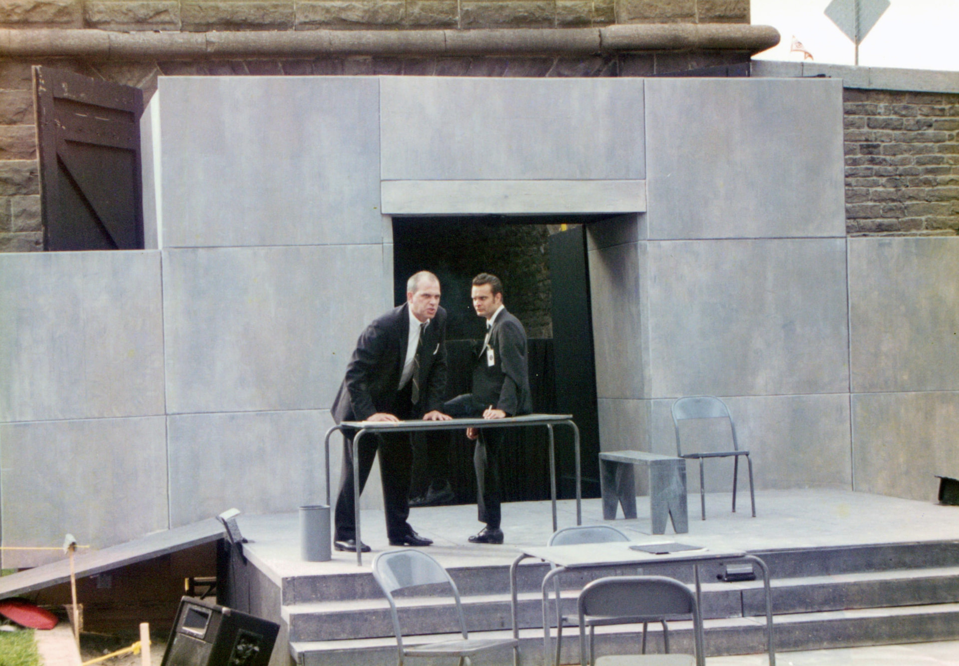 Julius Caesar — Gideon Heath (credited as Bill Baker) as Brutus with Randy Pryce as Cassius, Summer 1996