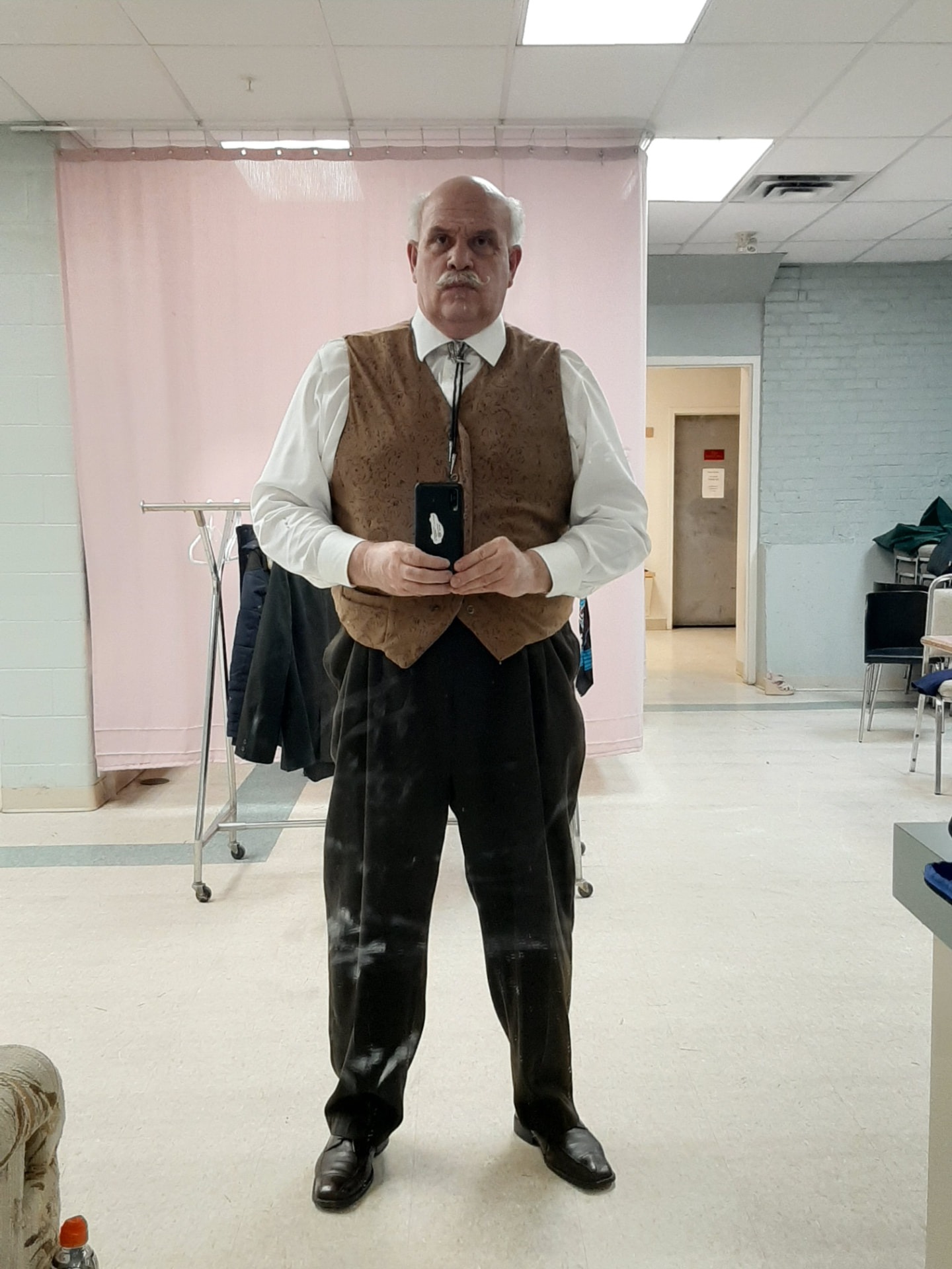 Cat on a Hot Tin Roof — wardrobe and makeup rehearsal, 2020