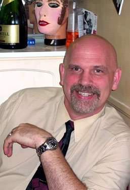 Gideon Heath (credited as Bill Baker) backstage at Class Act Dinner Theatre