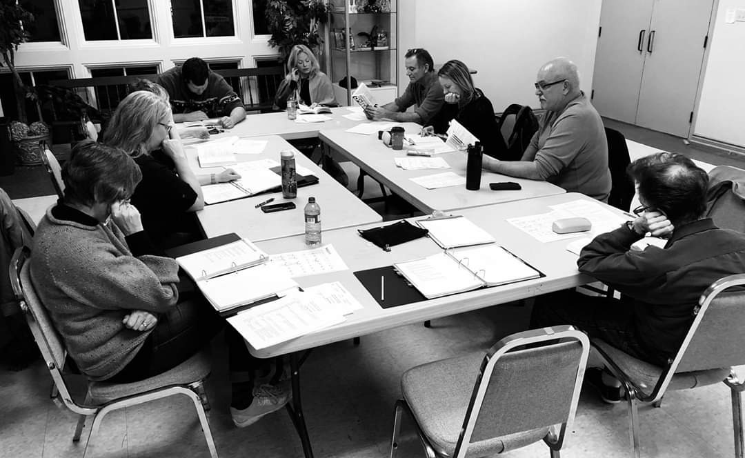 Cat on a Hot Tin Roof — first table read, 2019