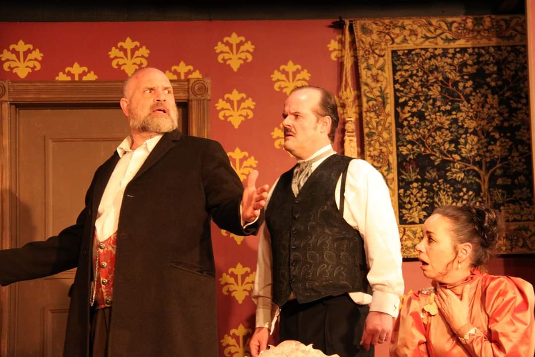 Gaslight — Gideon Heath (credited as Bill Baker) as Sgt. Rough, with Geoffrey Coulter as Jack Manningham and Shari Thorne as Bella Manningham, 2010–11